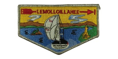 Lemolloillahee Lodge 415 Inland Empire WA S2 1990 NOAC Flap SMY Bdr (PK845)