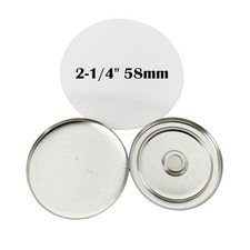 1-1/4" 32mm Magnetic Badge Button Parts 100 Sets/Pack DIY Making Crafting