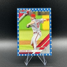 2019 Donruss Variations - Aaron Nola - Independence Day #145