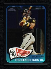 2021 Topps Chrome 1965 Redux Black Refractor Border 14/25 Fernando Tatis Jr 0q5