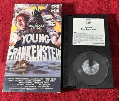 Young Frankenstein Rare BETA Not VHS Horror Comedy CBS FOX Betamax Gene Wilder