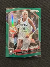 RHYNE HOWARD 2025 Panini Prizm WNBA GREEN HOLO Atlanta Dream #11 🏀🔥🏀