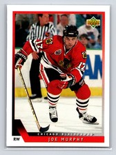 1993-94 Upper Deck - Joe Murphy #47 Chicago Blackhawks Hockey Card