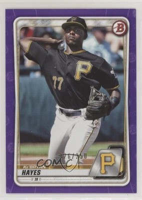 2020 Bowman Prospects Purple 26/250 Ke'Bryan Hayes #BP-67 00gy