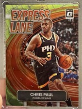 2022-23 Panini Donruss Optic CHRIS PAUL #7 🔥 Express Lane Lime Green /149