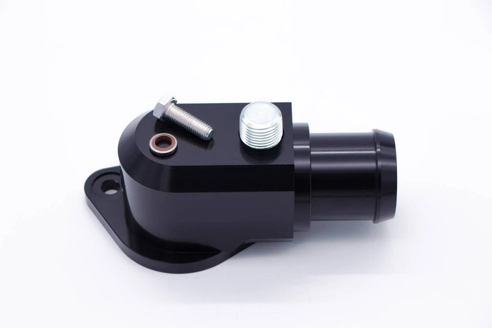 Carcasa y termostato Granatelli Motor Sports negro Billet para Jeep / Dodge 6,2 L Foto 4 de 4