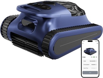 2026 Seauto Cordless Robotic Pool Vacuum 180-Min Runtime, Floor,Wall,Waterline