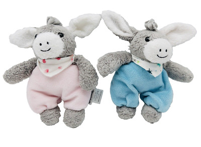 Sterntaler Baby Mini Spieltier Esel Emmi  Girl / Boy Rassel ca 15 cm Zwillinge