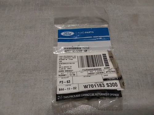 Lot of 2 Starter Spacers Ford W701183-S300