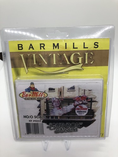 Bar Mills Vintage "Chevron" Gasoline HO/O Scale Kit