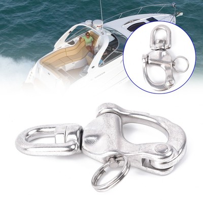 1 St??cke 70mm Marine Grade 316 Edelstahl Schnappsch?kel Mit Swivel Bail