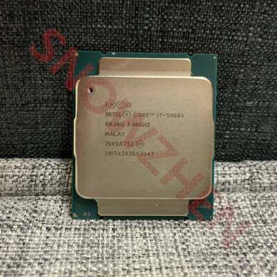 Intel Core i7-5960X CPU 8-Core 16-T 3.0GHZ 20M SR20Q LGA2011-3 140W Processor