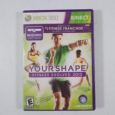 Your Shape: Fitness Evolved 2012 - Microsoft Xbox 360 2011 Ubisoft CIB TESTED