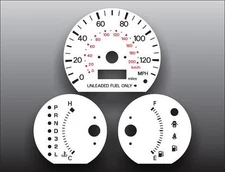 White Face Gauges for 1997-1998 Mitsubishi Mirage