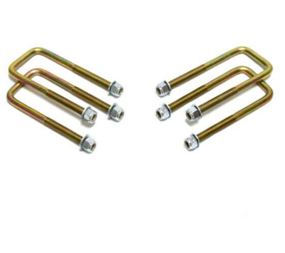MaxTrac 910104 Rear U-Bolts for 3''-5'' Blocks Fits 2007-2025 Silverado 1500