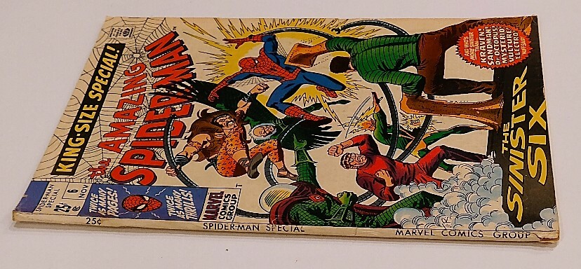 King-Size Special: The Amazing Spider-Man #6 (Nov 1969, Marvel) | eBay