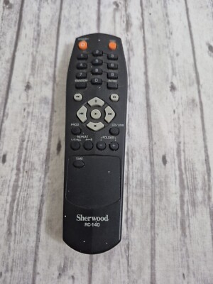 Sherwood RC-140 Remote Control For CDC-5506 5 Disc CD Changer Player
