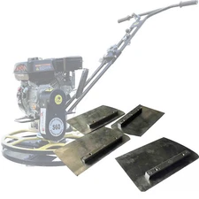 Power Trowel Blade (pk 4)  8-1/2” X 4-7/8” For 24” Surface Finishing Machine