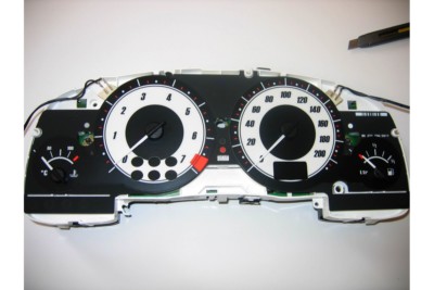 Opel Astra G design 2 glow gauge plasma dials tachoscheibe glow shift indicators