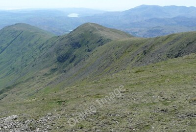Photo 6x4 Above Rydal Head Town Head/NY3309 This is from a point just so c2011