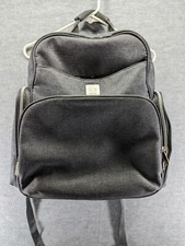 Ergobaby Anywhere I go Diaper Bag Backpack Gray Infant Bag Bottle Storage READ 