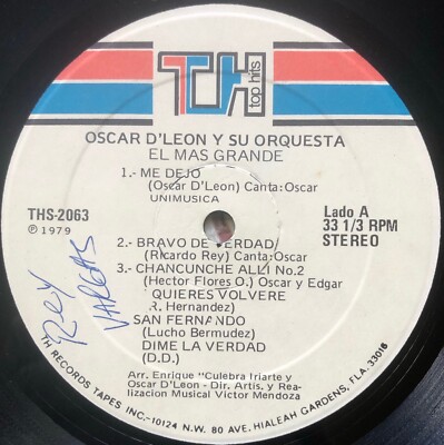 【中古CD】3 Grandes Orquestas E Interpretes De Musica 1／Various Artists Oscar D'Leon Y Su Orquesta El Mas Grande TOP HITS THS-2063