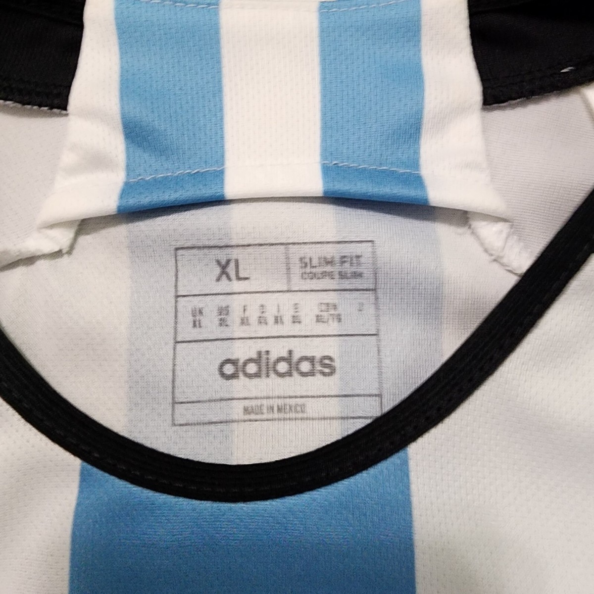 adidas MESSI サッカーユニフォーム　XL 2022 Adidas Argentina Home Soccer Jersey Lionel Messi Men XL
