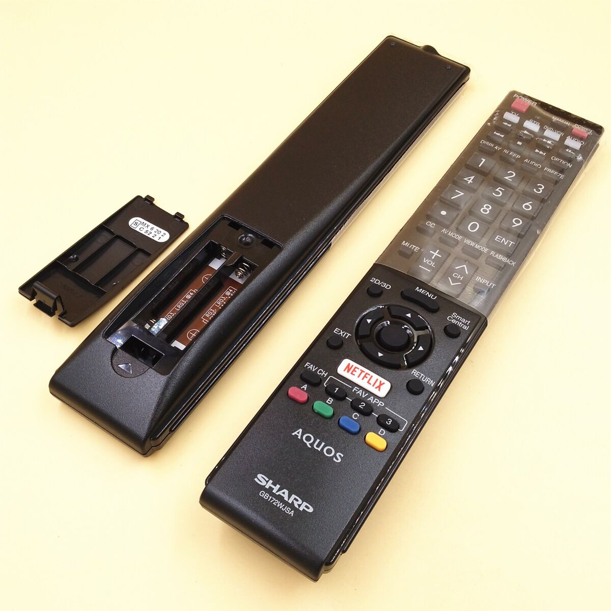 New Original SHARP AQUOS TV Remote Control GB172WJSA For LC-60EQ30U  LC-60LE661U