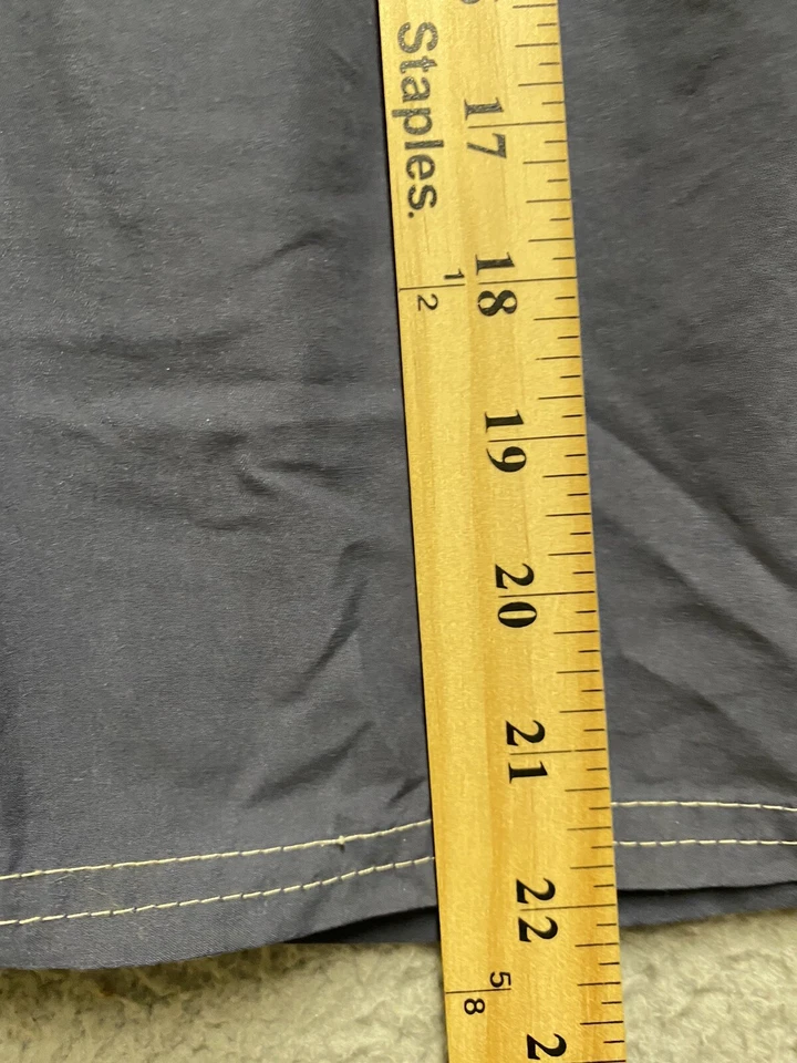 Pantalones cortos de natación Ocean Pacific para hombre grandes azules amarillos forrados con cordón Foto 4 de 4