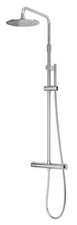 Novellini Easy 2R Colonna Doccia Attrezzata Ottone Cromo Termostatico 29xH125 cm