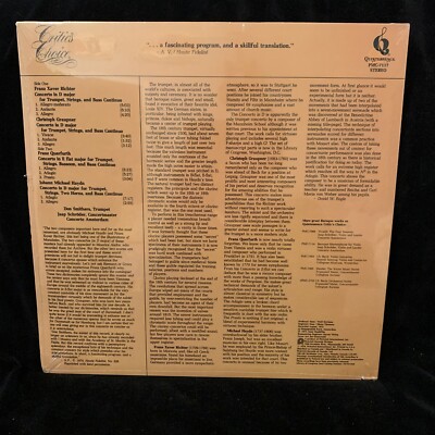 DON SMITHERS trumpet Baroque Masterpieces - Schroder, QUINTESSENCE