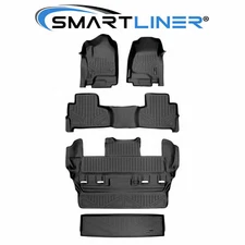 SMARTLINER Custom Fit Floor Mats Cargo Liner 2015-2020 Chevrolet Tahoe GMC Yukon