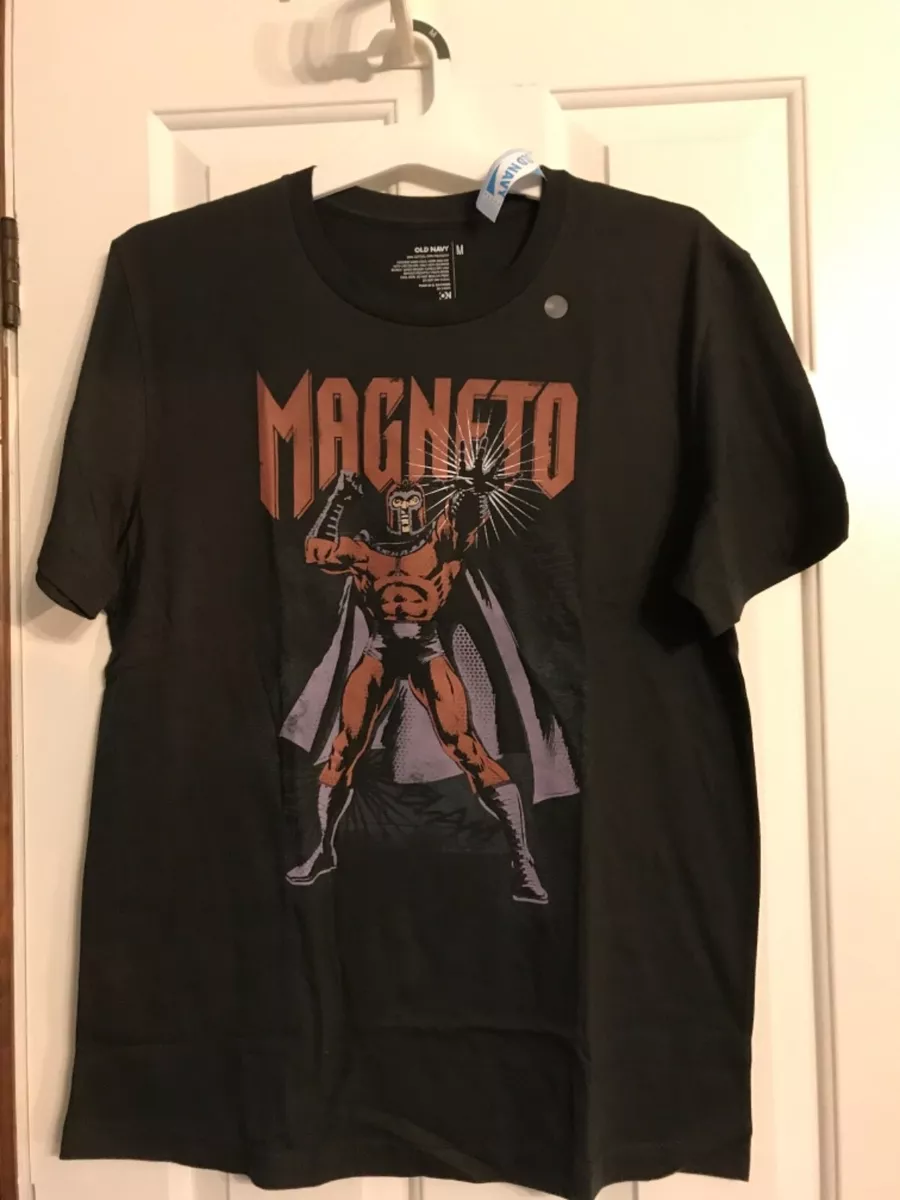 Magneto mens navy marvel t-shirts medium | eBay