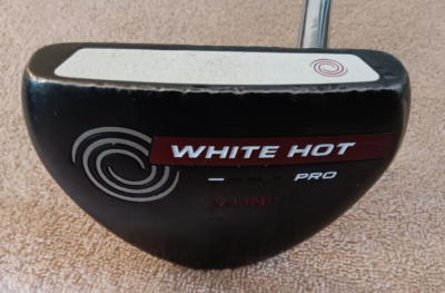 TZ GOLF - Odyssey White Hot V-Line Pro Double Bend Putter - 34