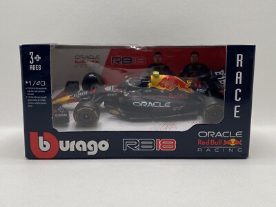 New Burago Oracle Red Bull Racing RB18 Formula 1 F1 Verstappen #1  1:43