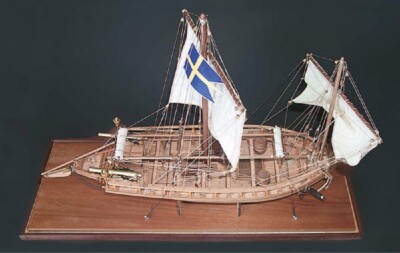 Lancia Armata Svedese 1:35 Modellbau - Historisches Kanonenboot