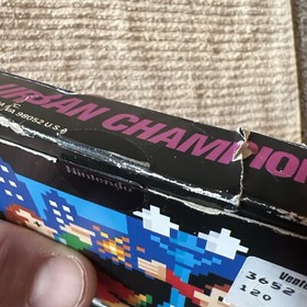 Urban Champion NES Nintendo Gloss Over Matte DOUBLE Sticker x2 & Pricetag RARE🦄