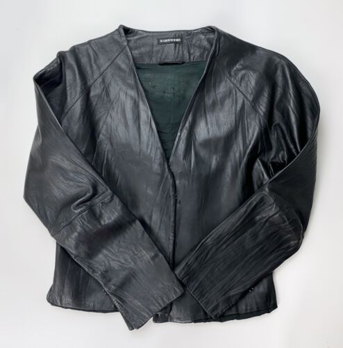 Blazer chaqueta de cuero para mujer Susanne Bommer color negro talla 36 - Imagen 19 de 19
