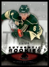 2010-11 SP Game Used ROOKIES Marco Scandella Rookie 516/699 Minnesota Wild #112