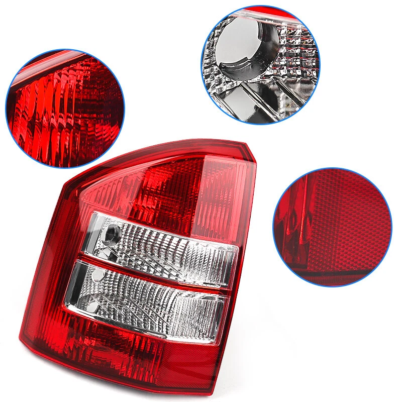 For 2007-2010 Jeep Compass Break Red Tail Light Lamp Driver Side LH 5303879AD Foto 4 de 4