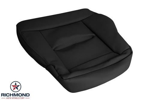 2010-2013 Mercedes Benz E-Class - Driver Side Bottom Leather Seat Cover Black - Picture 4 of 17