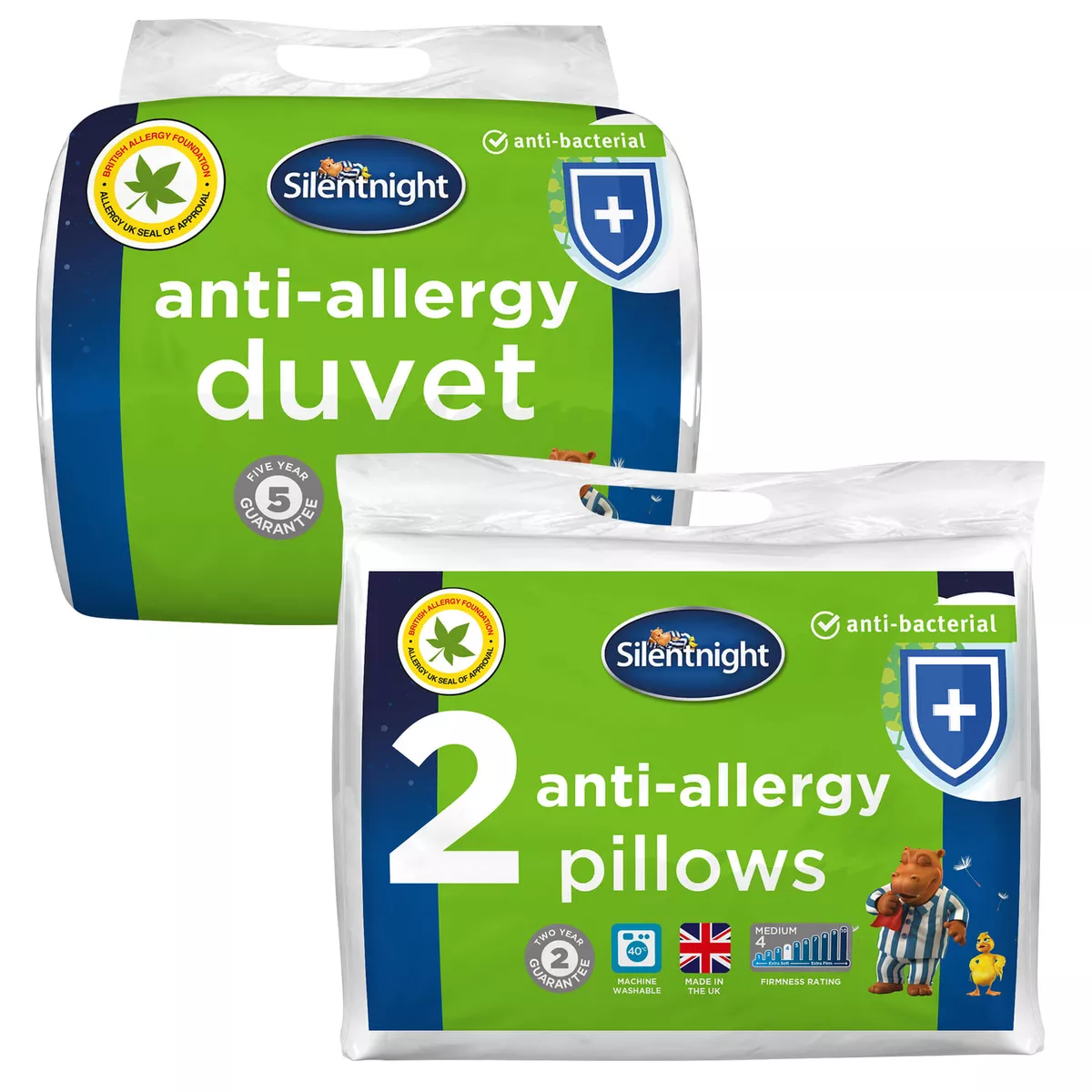 Silent night anti allergy top