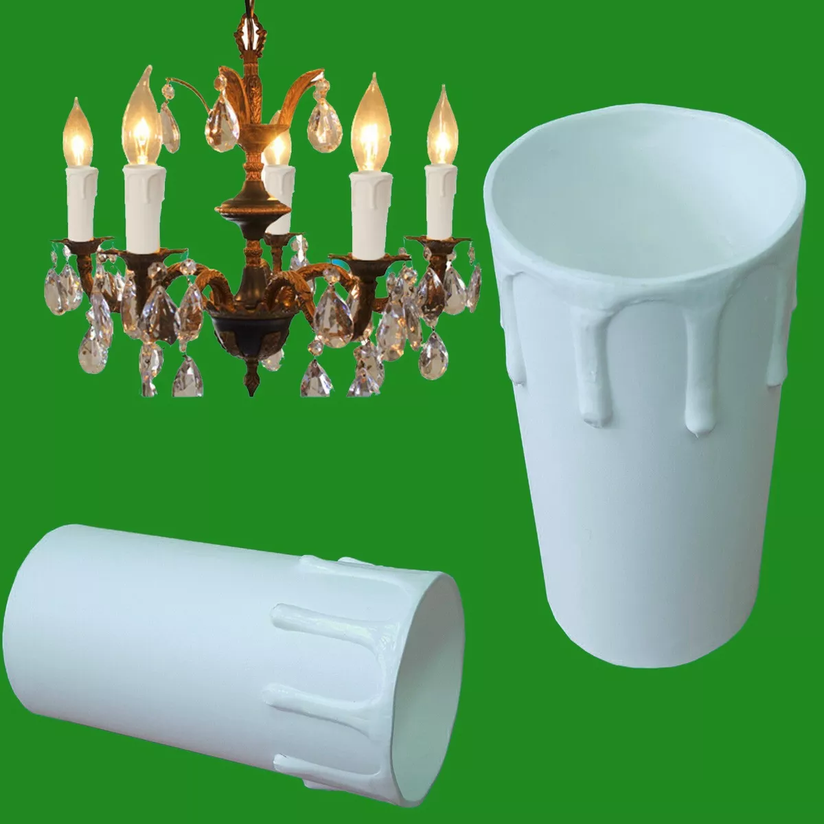Chandelier candle bulb holders deals