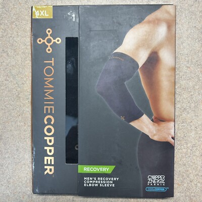 4XL Tommie Copper Recovery Men s Compression Elbow Sleeve