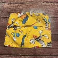 Fabric Cat In The Hat Sandwich Bag Reusable