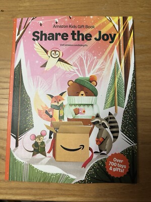 2024 Amazon Kids Gift Book ''Share The Joy'' Toy Catalog / Christmas Wish List