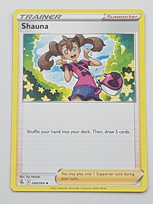 Pokémon TCG Einzelkarte Shauna bespielt