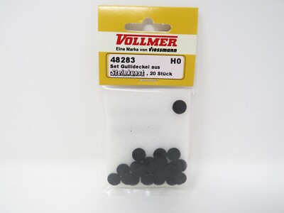 Vollmer HO 48283 Manhole Covers City Street Detail Parts Scenery Accessories