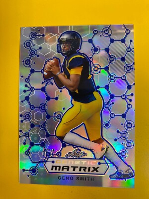 45831 2013 Leaf Draft Genetic Matrix #DMGS1 Geno Smith ROOKIE Only ones on EBAY