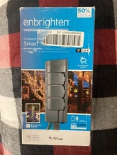 Enbrighten 125-Volt 6-Outlet Wi-Fi Outdoor Smart Plug Alexa/Google Compatible